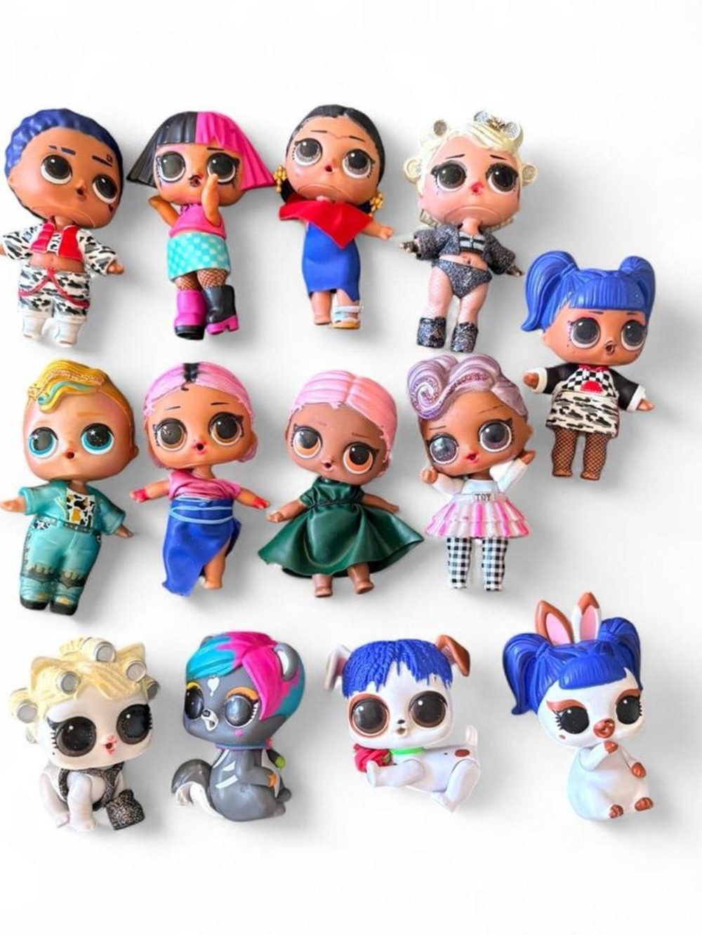 MGA L.O.L. Surprise! Dolls & Pets Lot – 13 Pieces